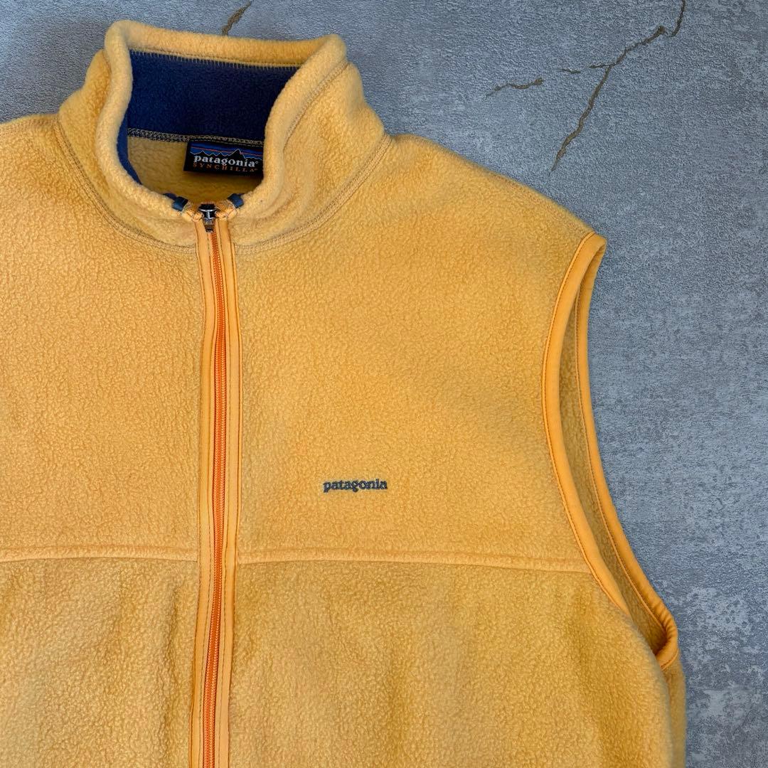 【SP97】90s Patagonia シンチラベスト XL madeinUSA