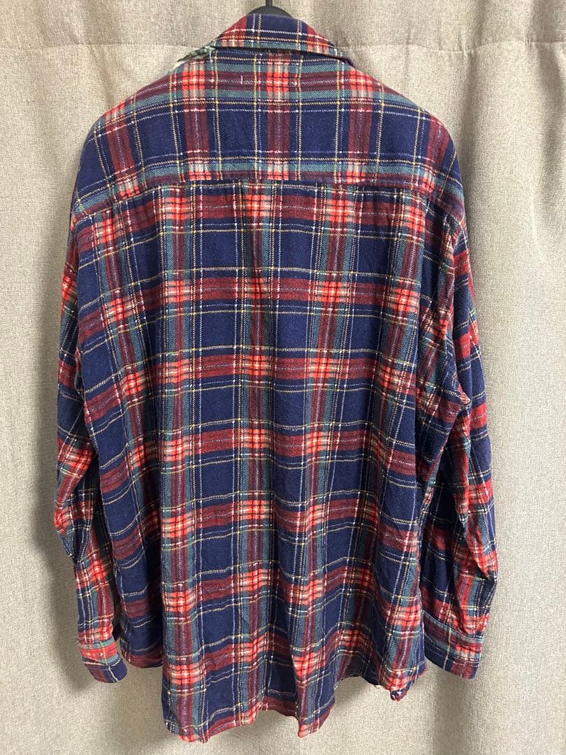 needlesネルシャツ