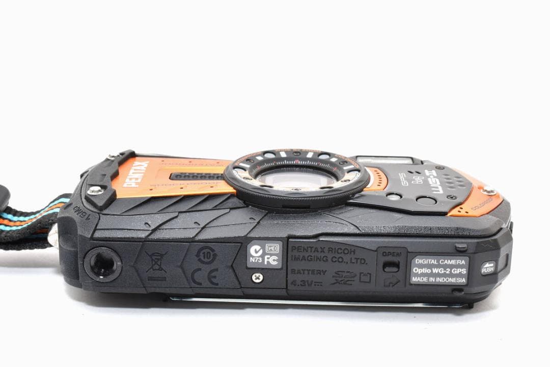 美品 PENTAX Optio WG-2 GPS オレンジ ＃A359
