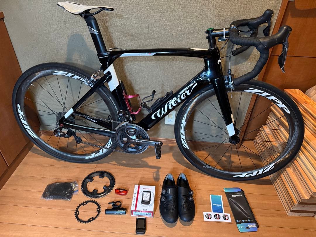 Wieler cento 1 air フレームセットとdi2