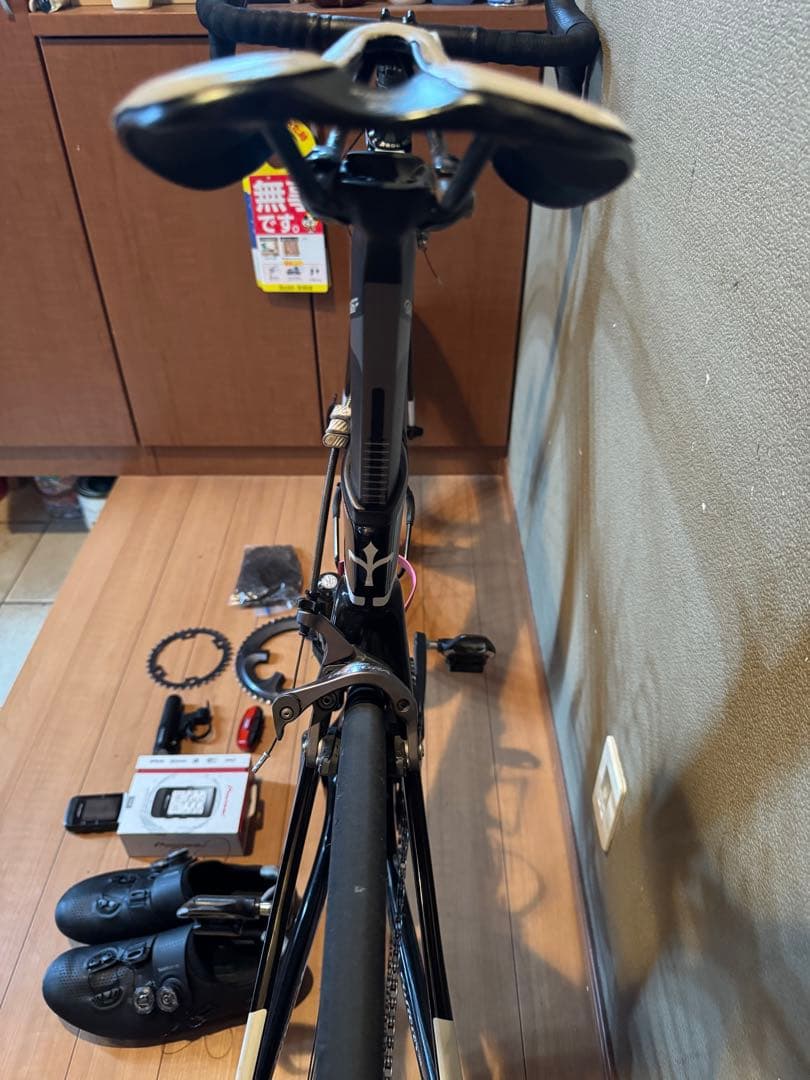 Wieler cento 1 air フレームセットとdi2