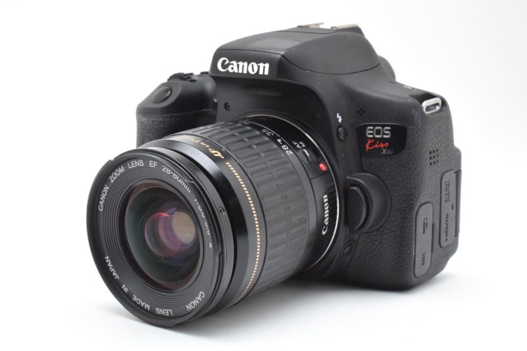 デジタル一眼レフカメラcanon kiss x8i標準レンズセット