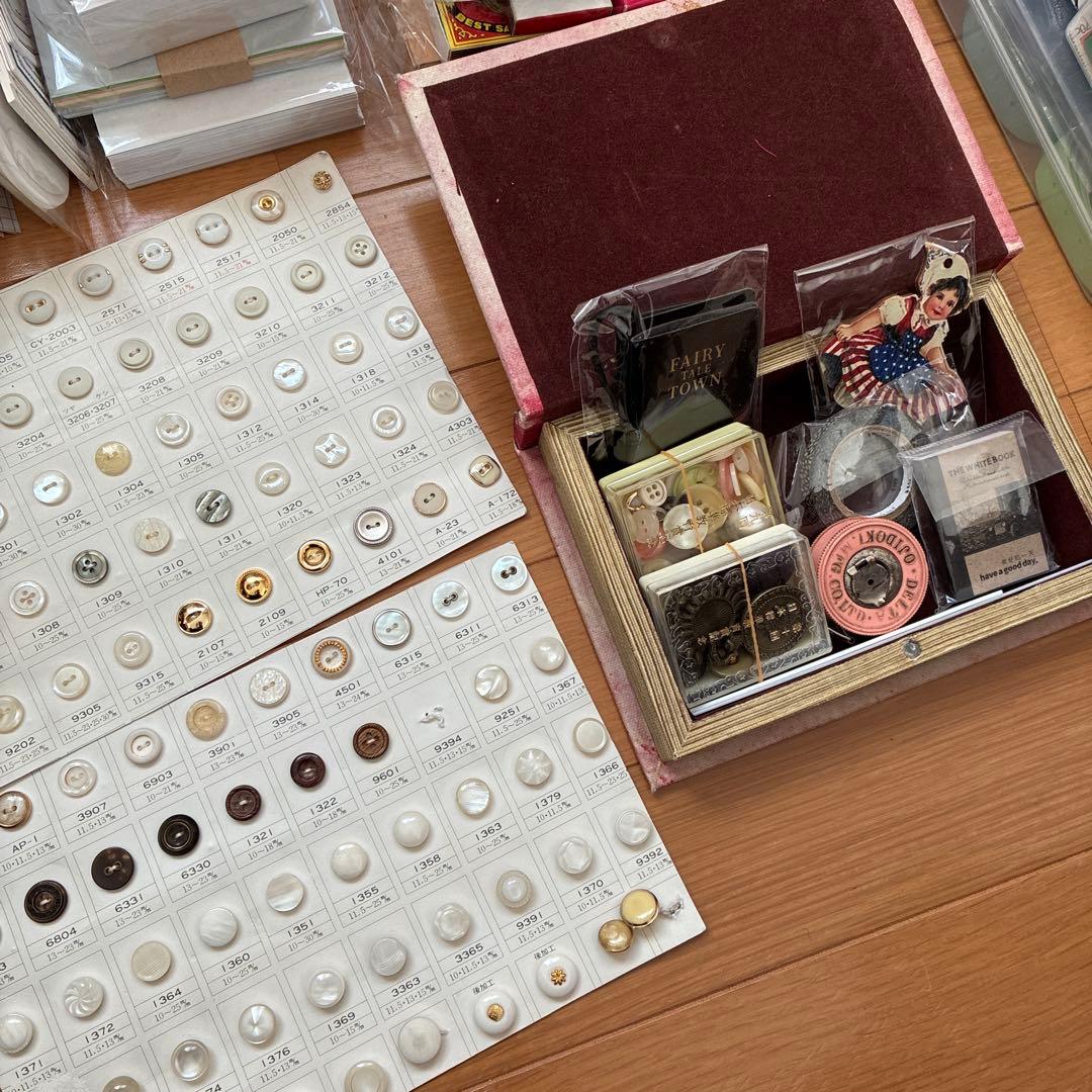 紙モノ　コラージュ素材　ノート　スタンプ　おすそわけファイル　ジャンクジャーナル