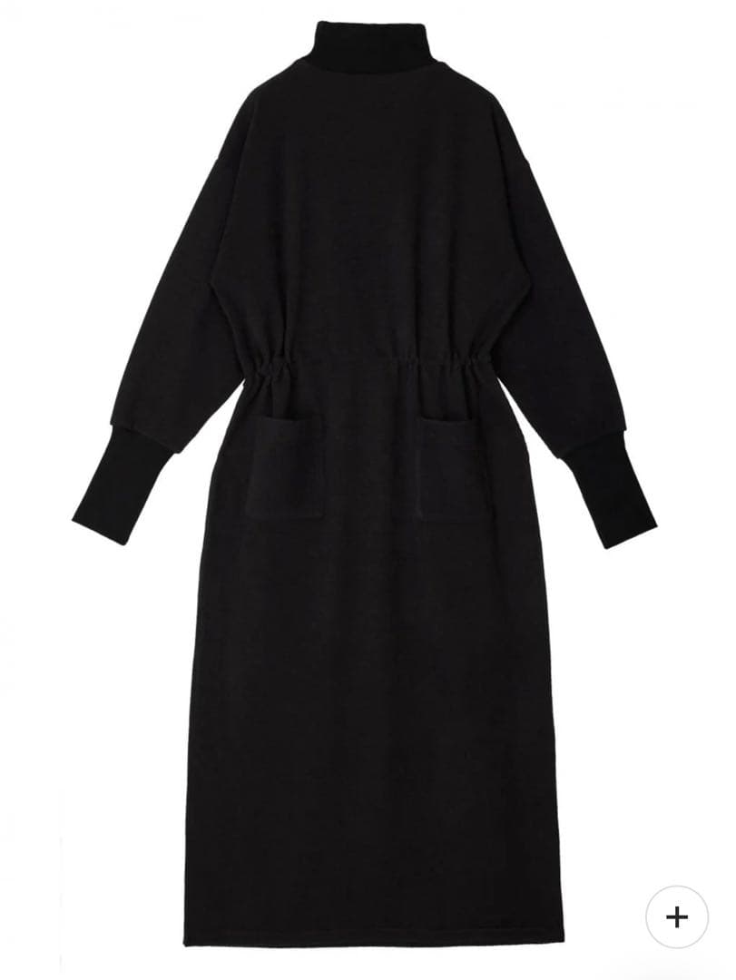 ワンピース UND HALF ZIP SWEAT DRESS