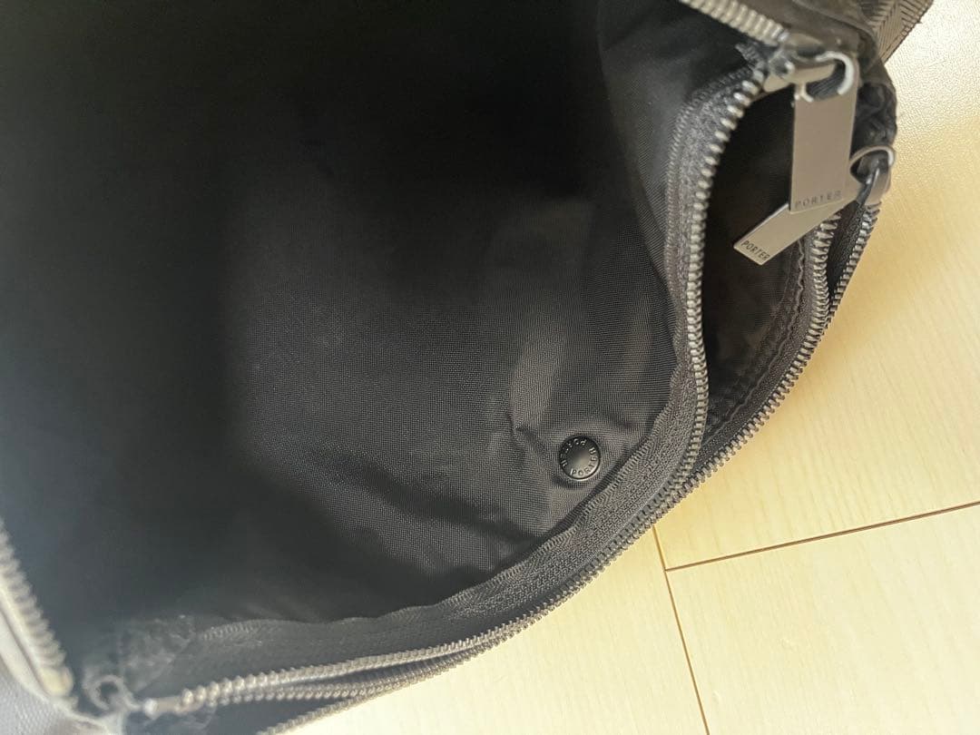 PORTER ブラックナイロンサコッシュ　状態◎
