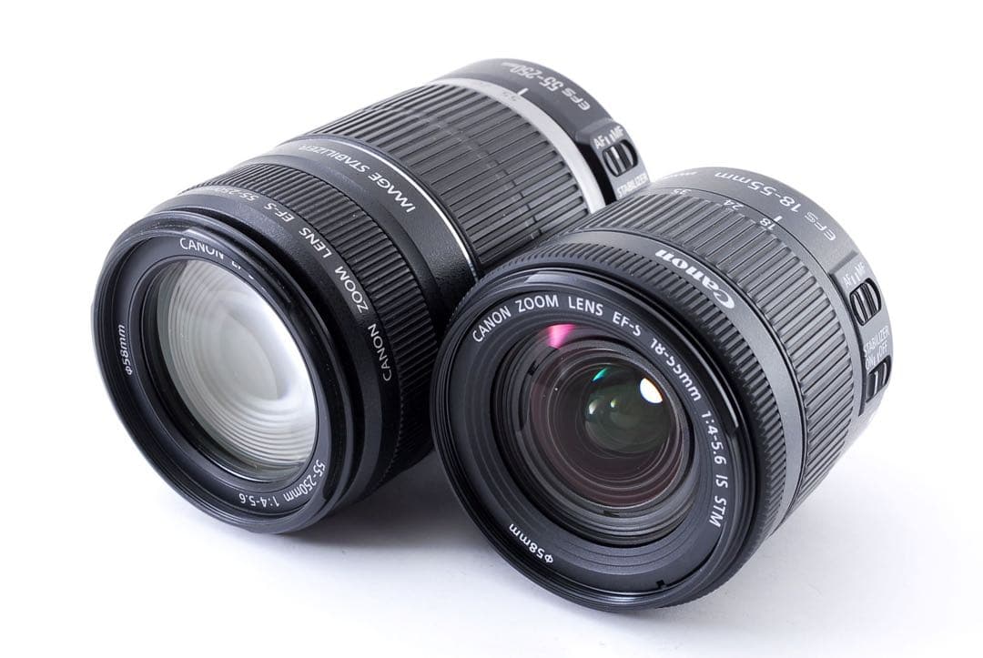 ☆キャノン canon kiss x10標準&望遠ダブルレンズセット☆