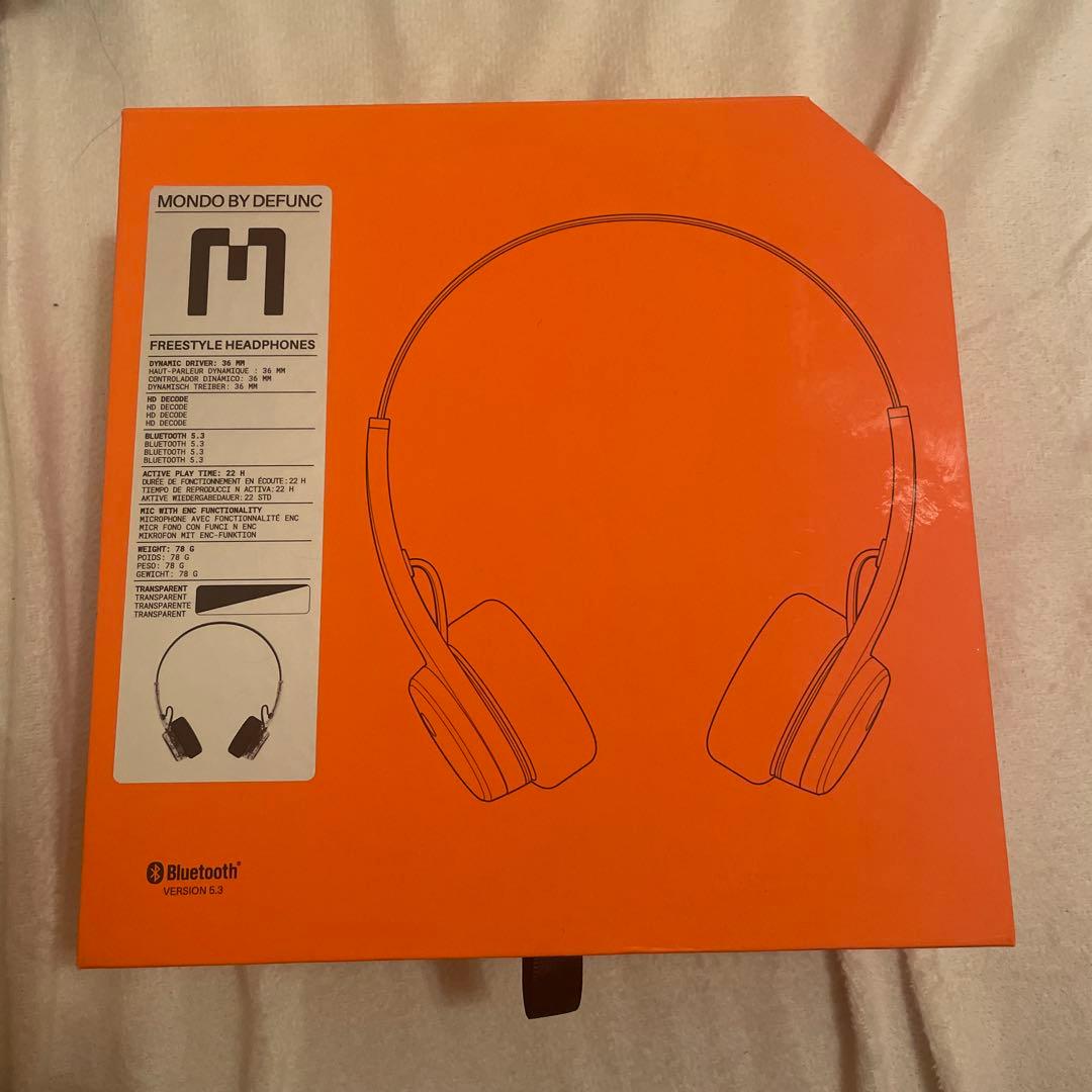 ヘッドホン MONDO BY DEFUNC Headphones