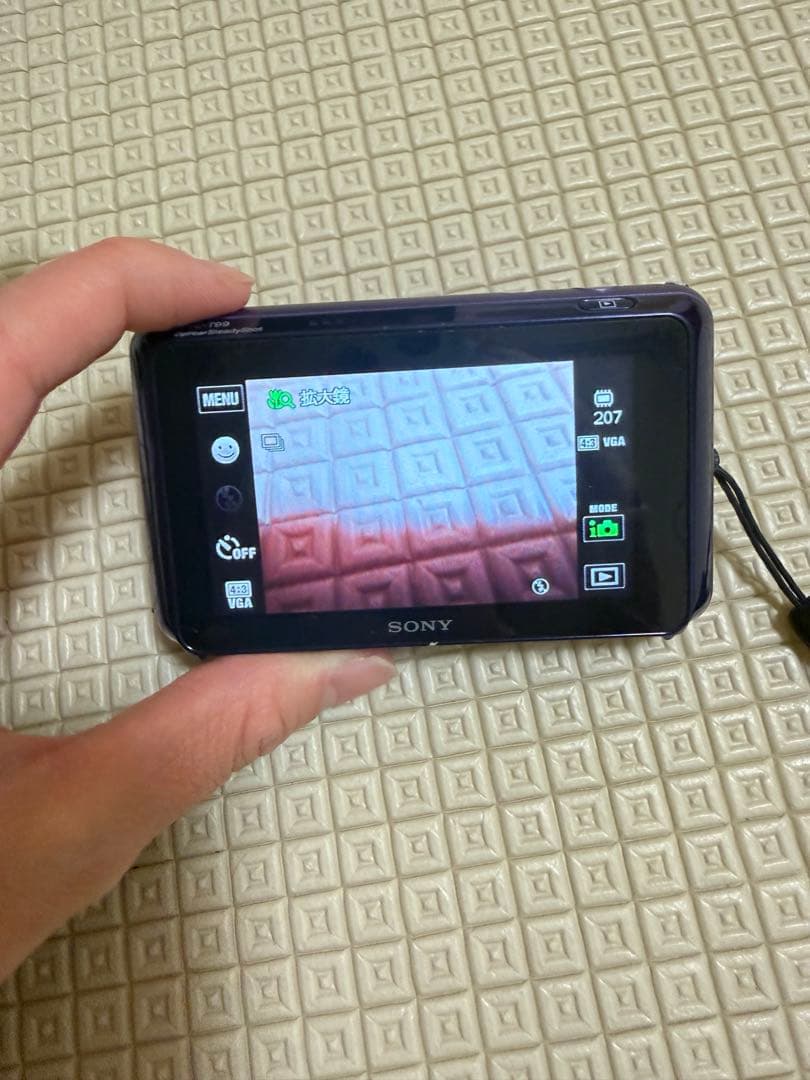 SONY cybershot DSC-T99 パープル