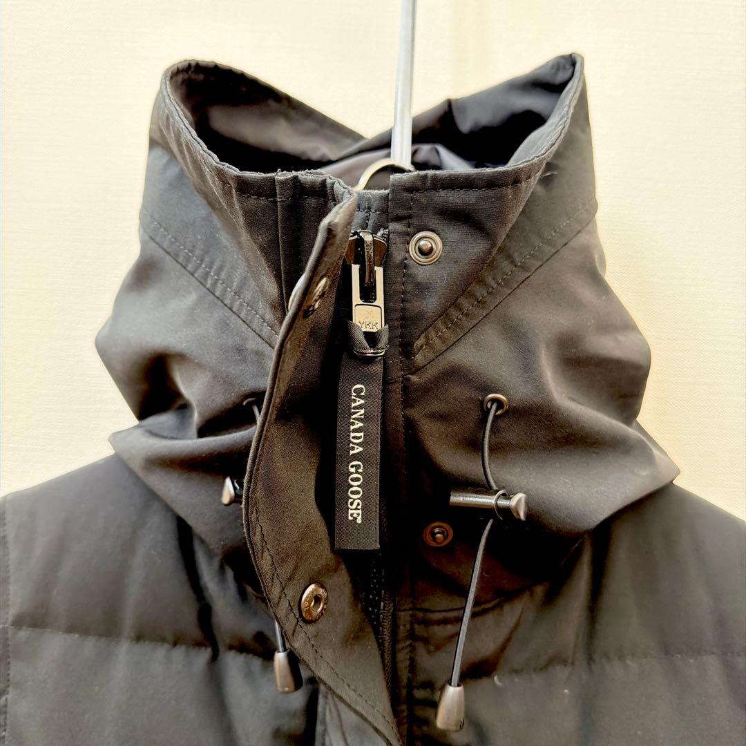 【極美品】カナダグース マッケンジー パーカ ブラック Sサイズ（国内正規品）