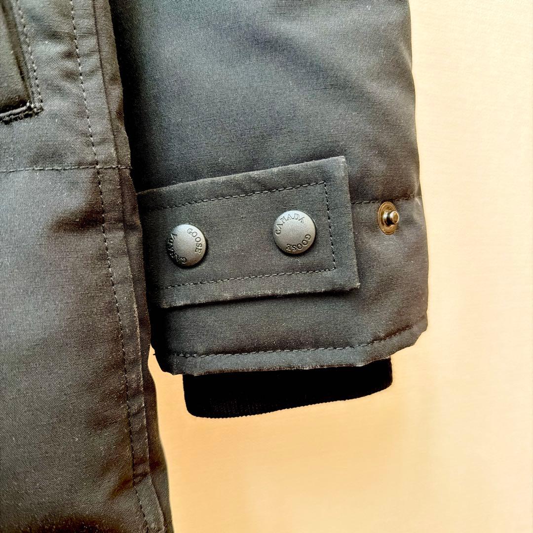 【極美品】カナダグース マッケンジー パーカ ブラック Sサイズ（国内正規品）