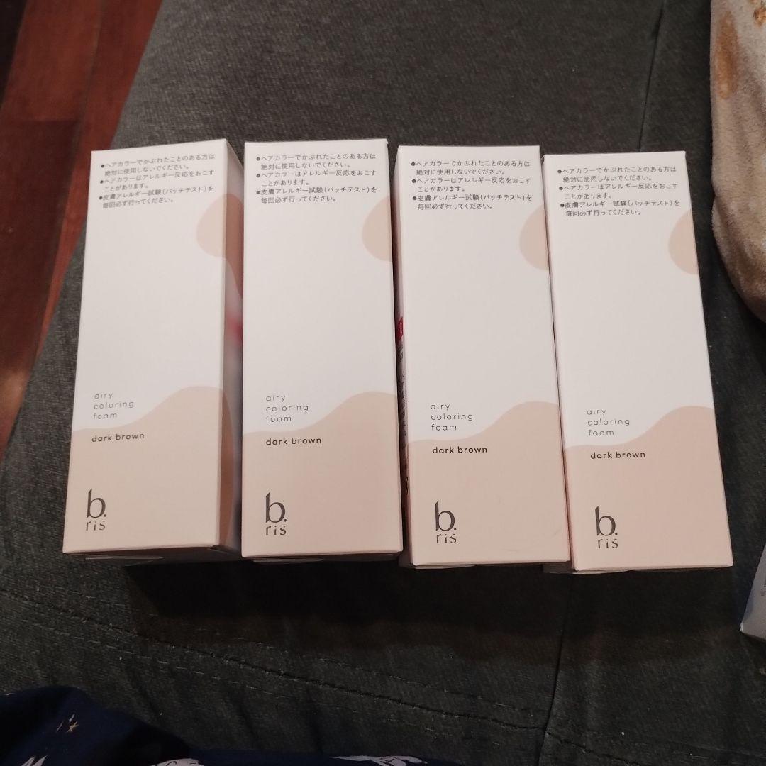 ビーリスエアリーカラーリングフォーム　ダークブラウン