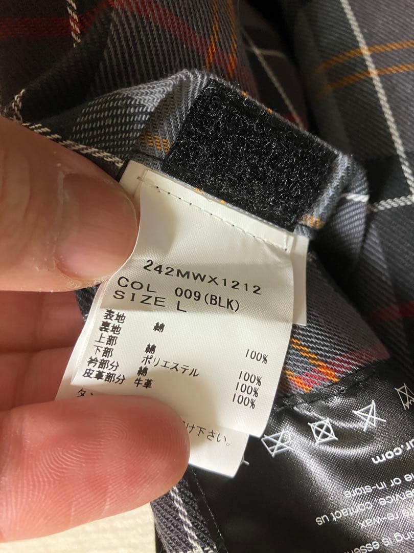 Barbour Spey Wax Short JKT BLK サイズL