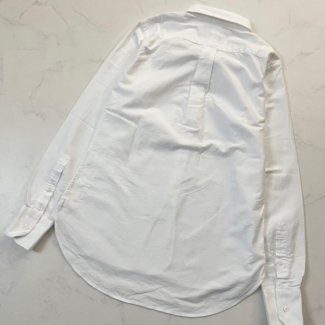 美品　希少サイズ　マディソンブルー　メッセージシャツ　ボタンダウン　02サイズ