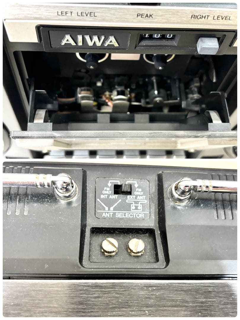 【通電確認済】AIWA TPR-820 アイワ　ラジカセ