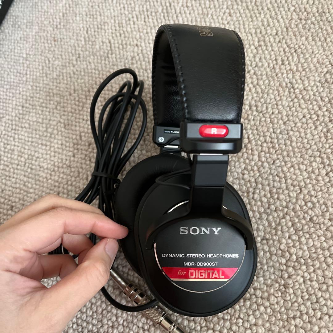 【動作OK】SONY ダイナミックステレオ　ヘッドフォン　MDR-CD900ST