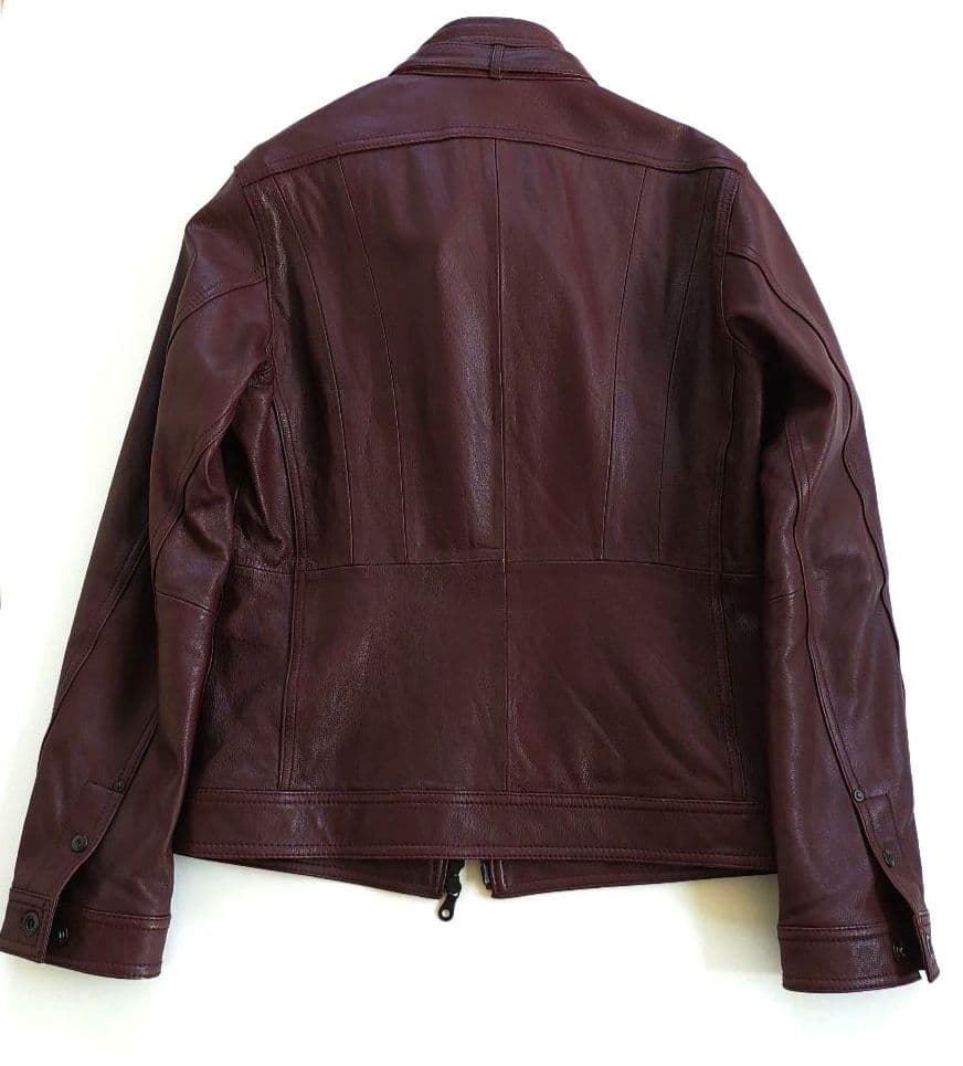 NICOLE CLUB FOR MEN レザージャケット 山羊革 48