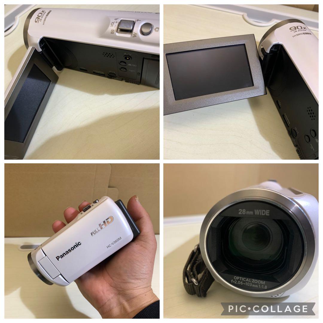 【2個セット現状品】パナソニック　①HC-V360M ② HC-W850M