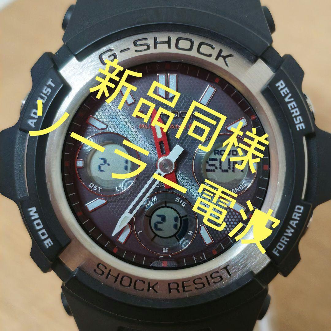 新品同様 カシオ G-SHOCK AWG-M100-1AJF 電池新品異常無し