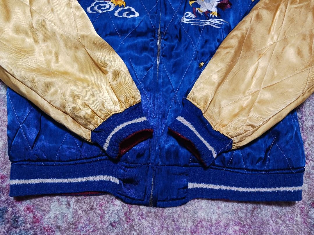 スカジャン/40s/50s/ヴィンテージ/タイガーヘッド/顔虎/スーベニア