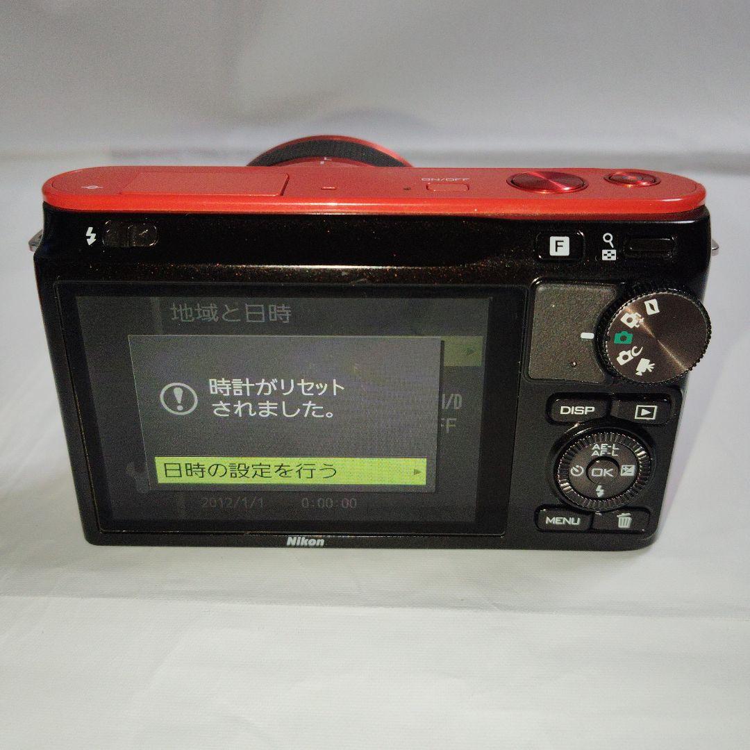 Nikon 1 J2 オレンジ本体＋ レンズ2本セット 10-30mm難あり