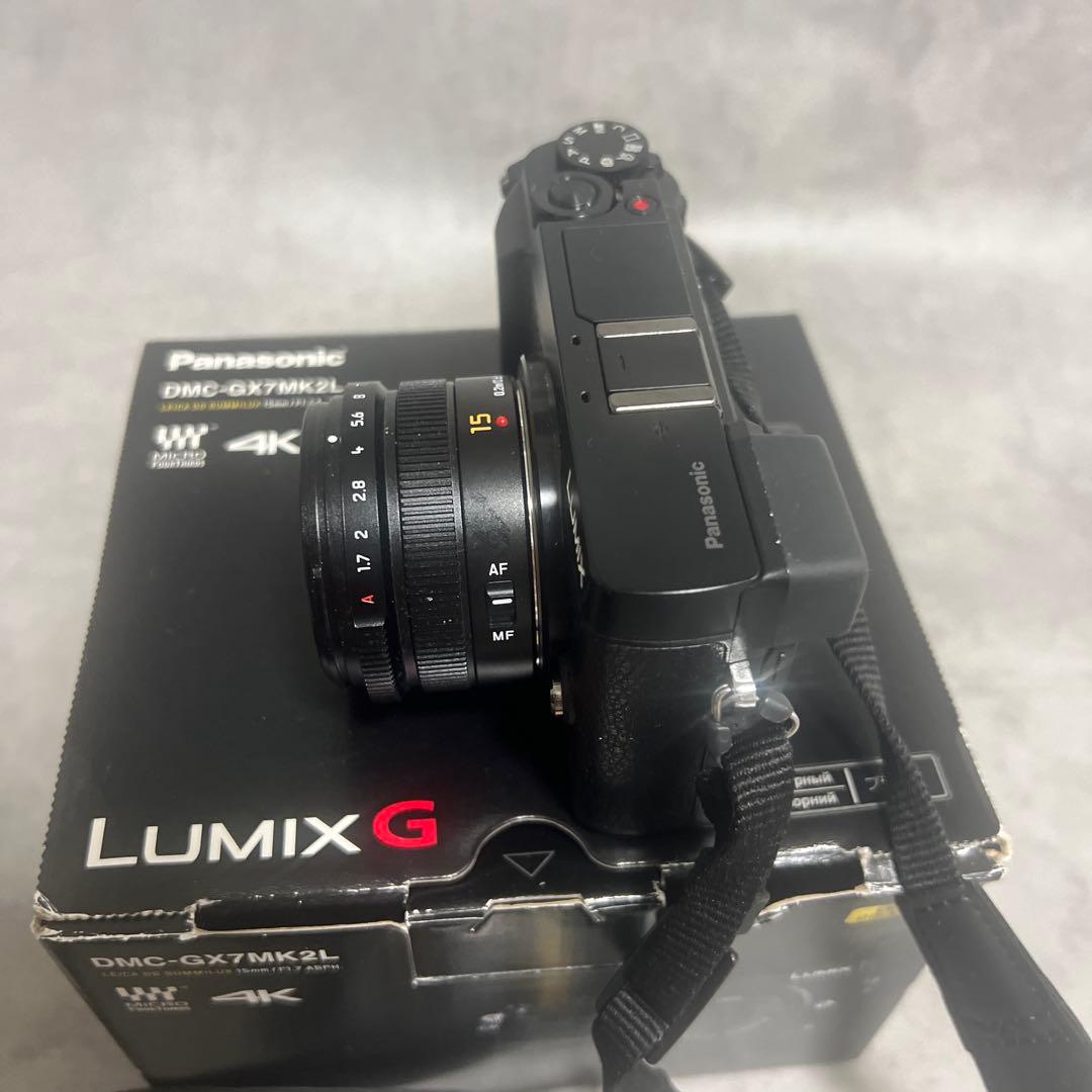 【美品】LUMIX DMC-GX7MK2L LEICAレンズ付き