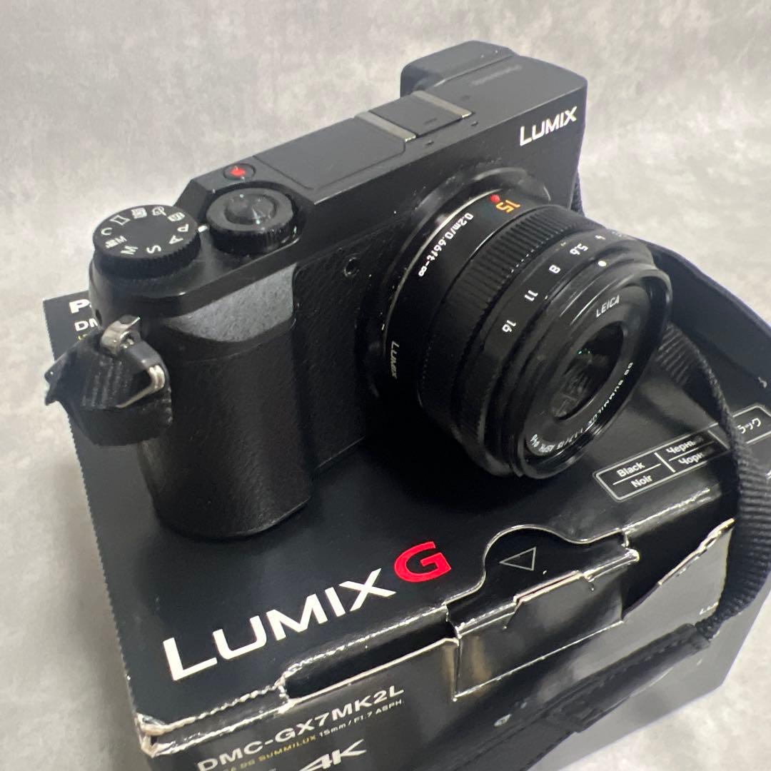 【美品】LUMIX DMC-GX7MK2L LEICAレンズ付き