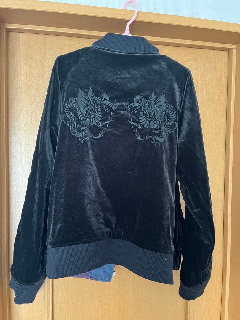 フルカウント　スカジャン　リバーシブル Mサイズ　表記３８