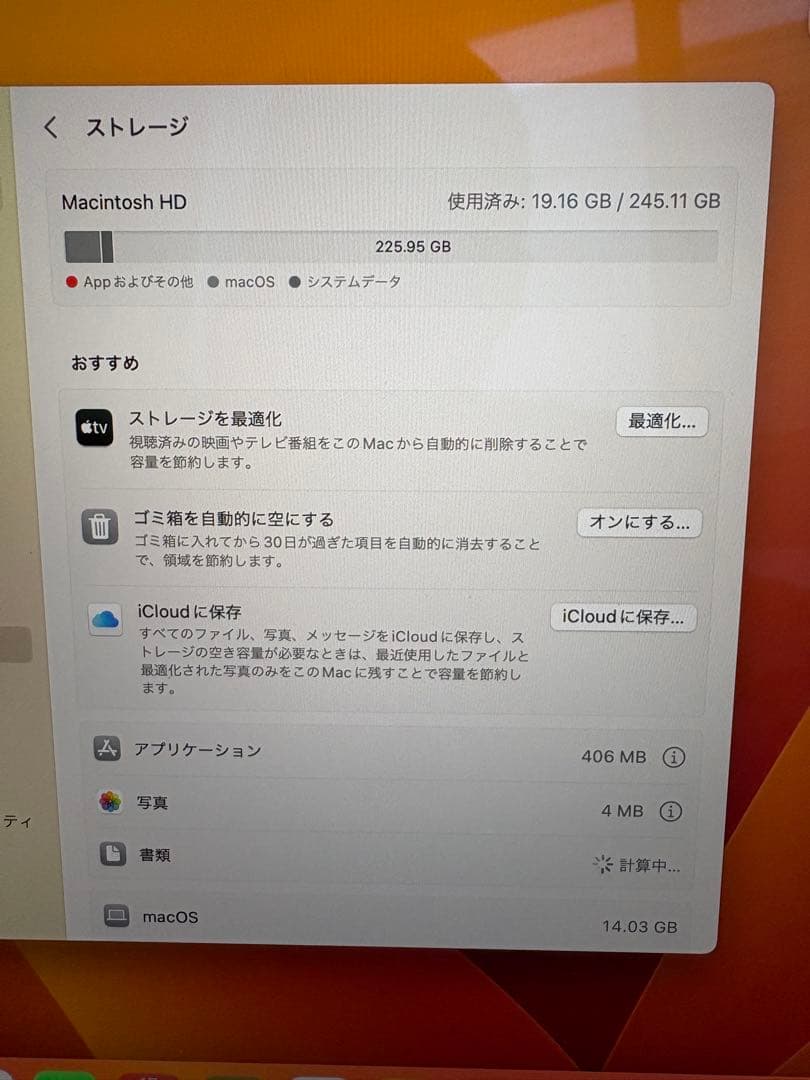 [sana]M2 MacBook Air バッテリー100% 充放電11回
