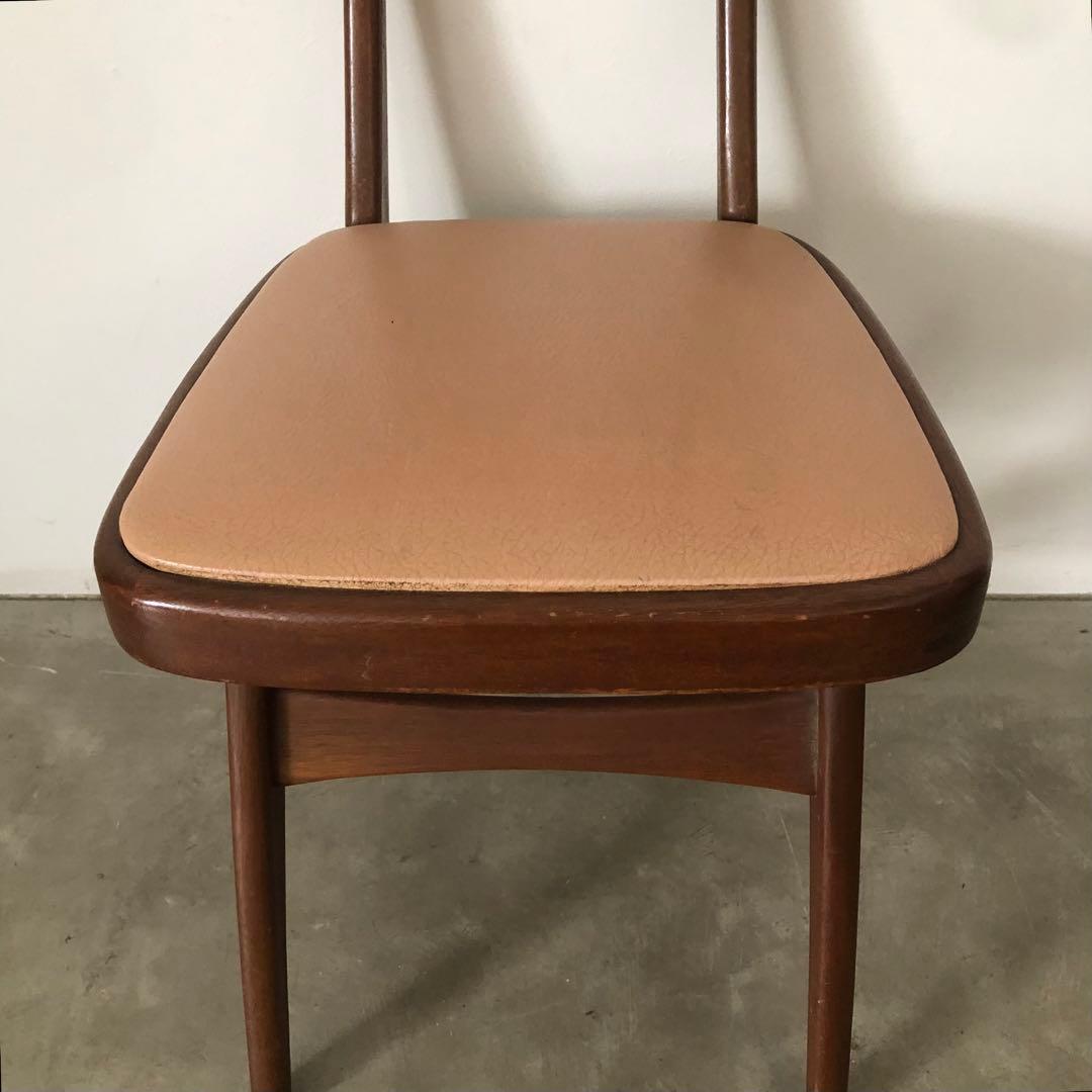 レトロ　アンティーク　古道具　古家具　昭和　大正　マルニ　椅子　デルタチェア