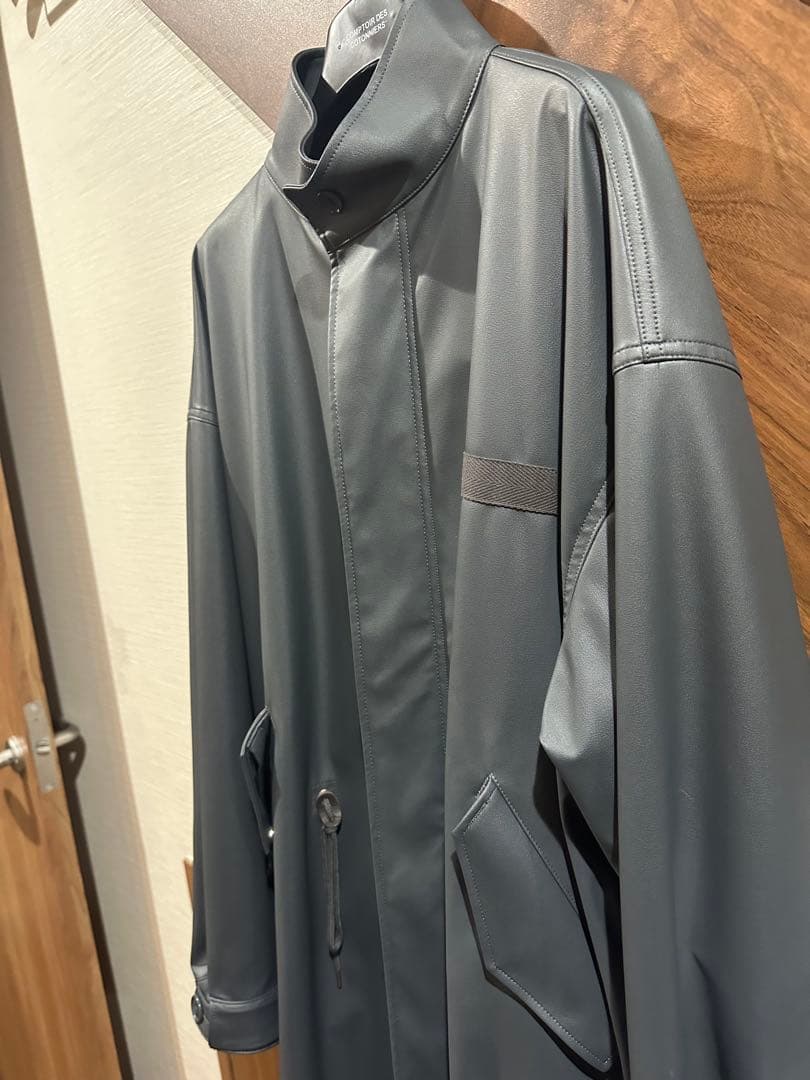 定価9万 GVGV エコレザー モッズコート コート G.V.G.V.