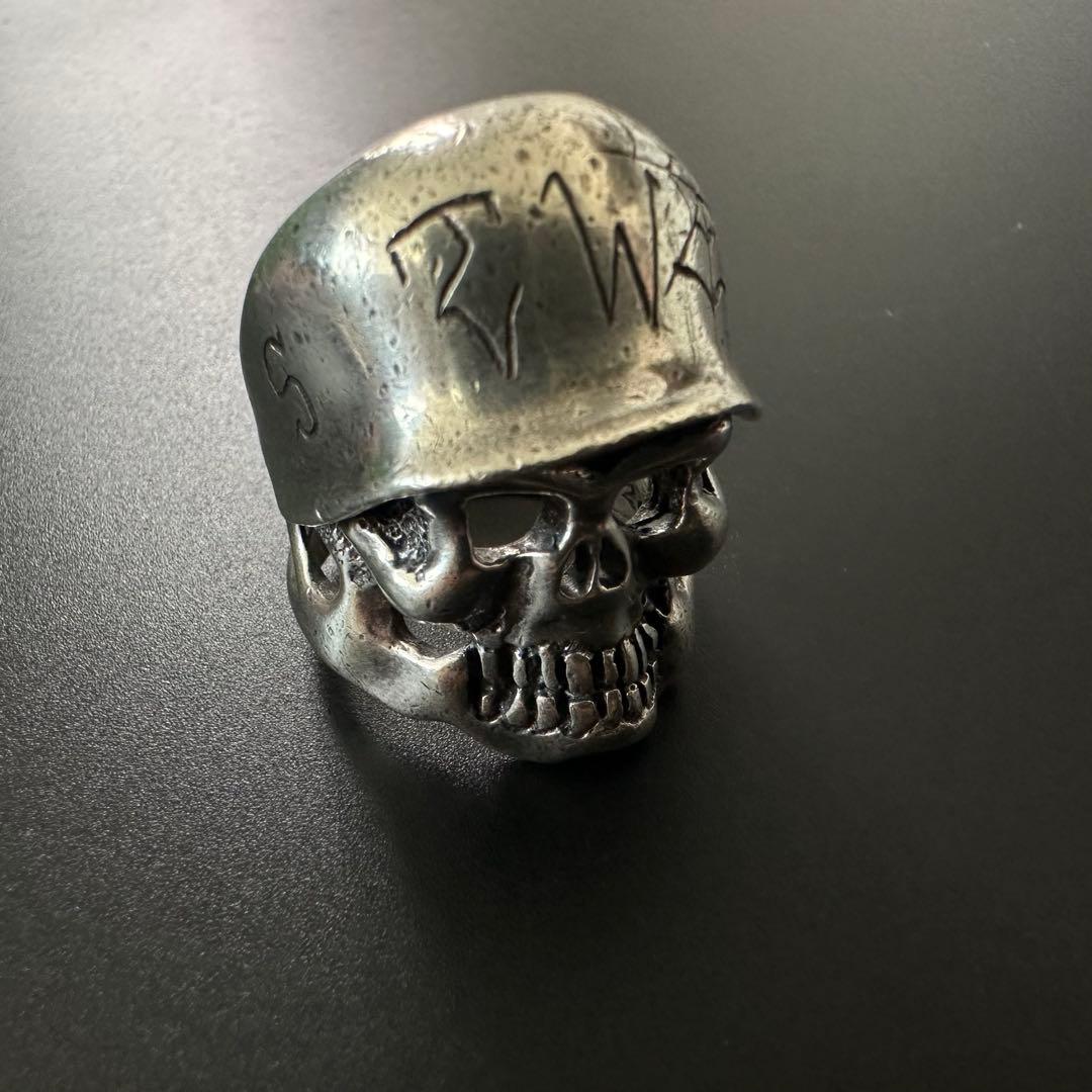 Travis Walker Helmet Skull Ring 21号　保証書付