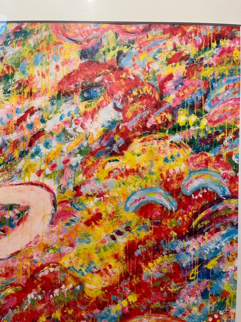 額装済 ロッカクアヤコ 作品展 公式ポスター