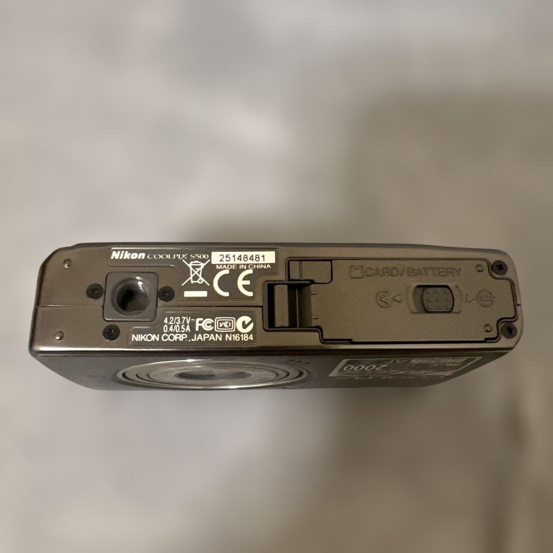【ジャンク】Nikon Coolpix s500 /s510