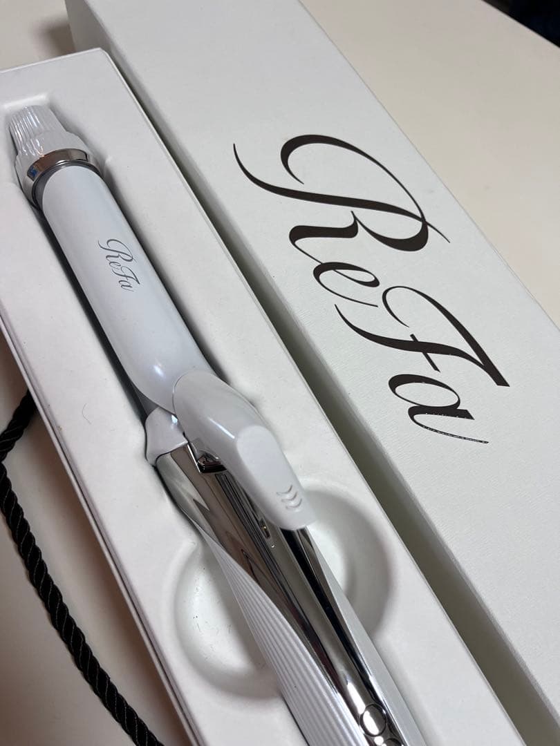 ReFa カールヘアアイロン RE-AF00A ホワイト　26mm