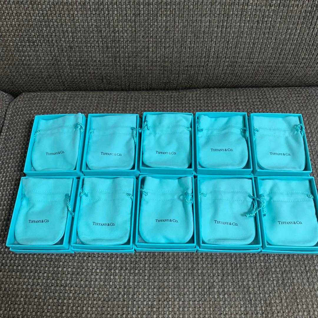 現行品　新品未使用ティファニー空箱巾着袋10セット