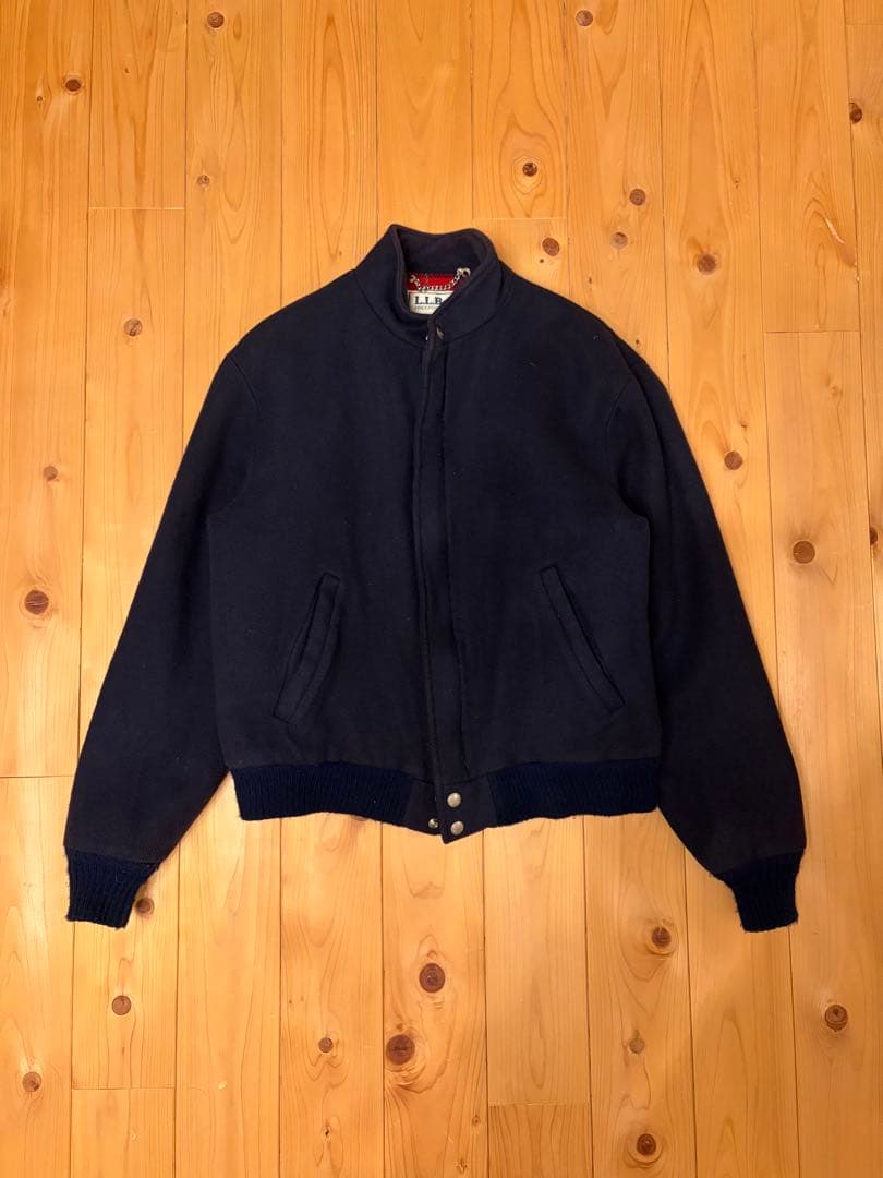 LLbean ウール　ブルゾン　ショート　短丈