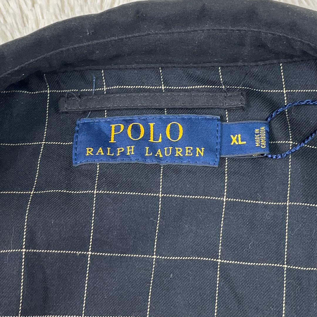 ポロ ラルフローレン スイングトップ XLサイズ 黒 RALPH RAULEN