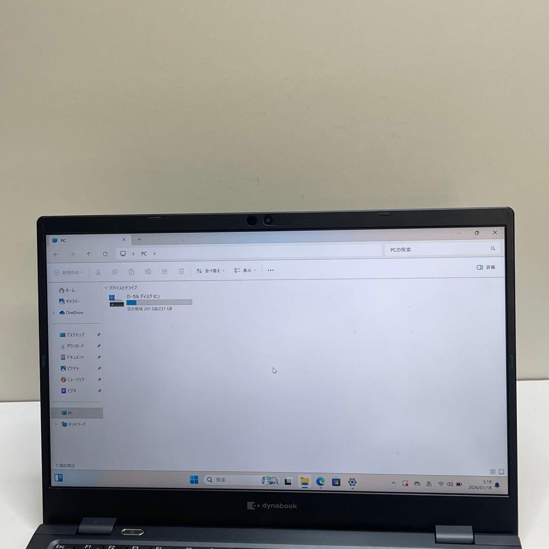 #830 東芝 Dynabook G83/HS i5-1135G7 8GB