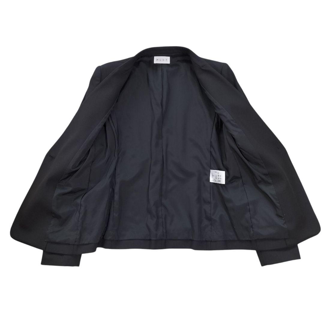 【ブタ】極美品✨プラステ　パンツスーツ　カラーレス　ストレッチ