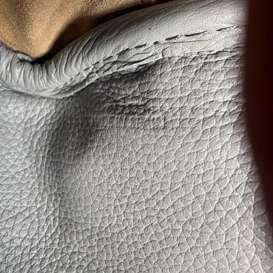 LOEWE ロエベ アマソナ23 ソフトグレインカーフ パールグレー