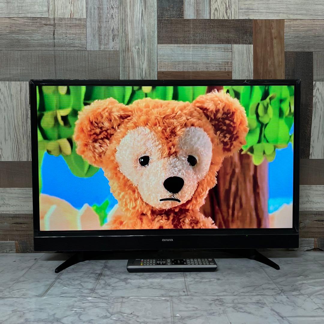 即日受渡❣️全国送料込 aiwa32V型ハイビジョンWチューナーで裏番組録画対応