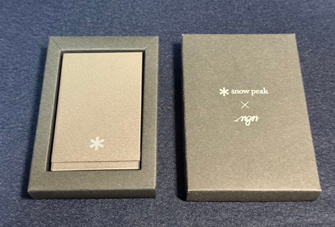 スノーピーク　ポイントギフト　名刺入れ　【廃盤品】