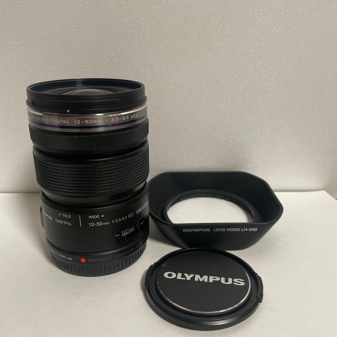 OLYMPUS オリンパス ED12-50mmF3.5-6.3 EZ ブラック