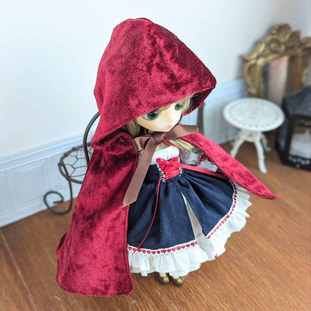 1545※ハルモニアブルーム服※赤ずきんモチーフのクラシカルドレスセット