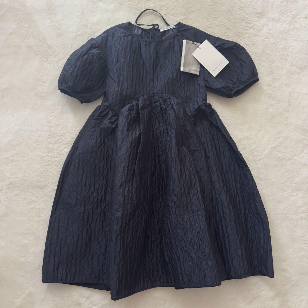 新品未使用　セシリーバンセン　THELMA DRESS ネイビー　M