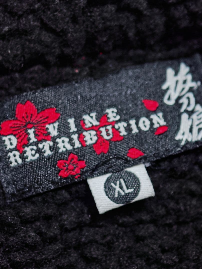 Divine Gジャン スカジャン 和風ジャケット 芸者 vintage 縫取