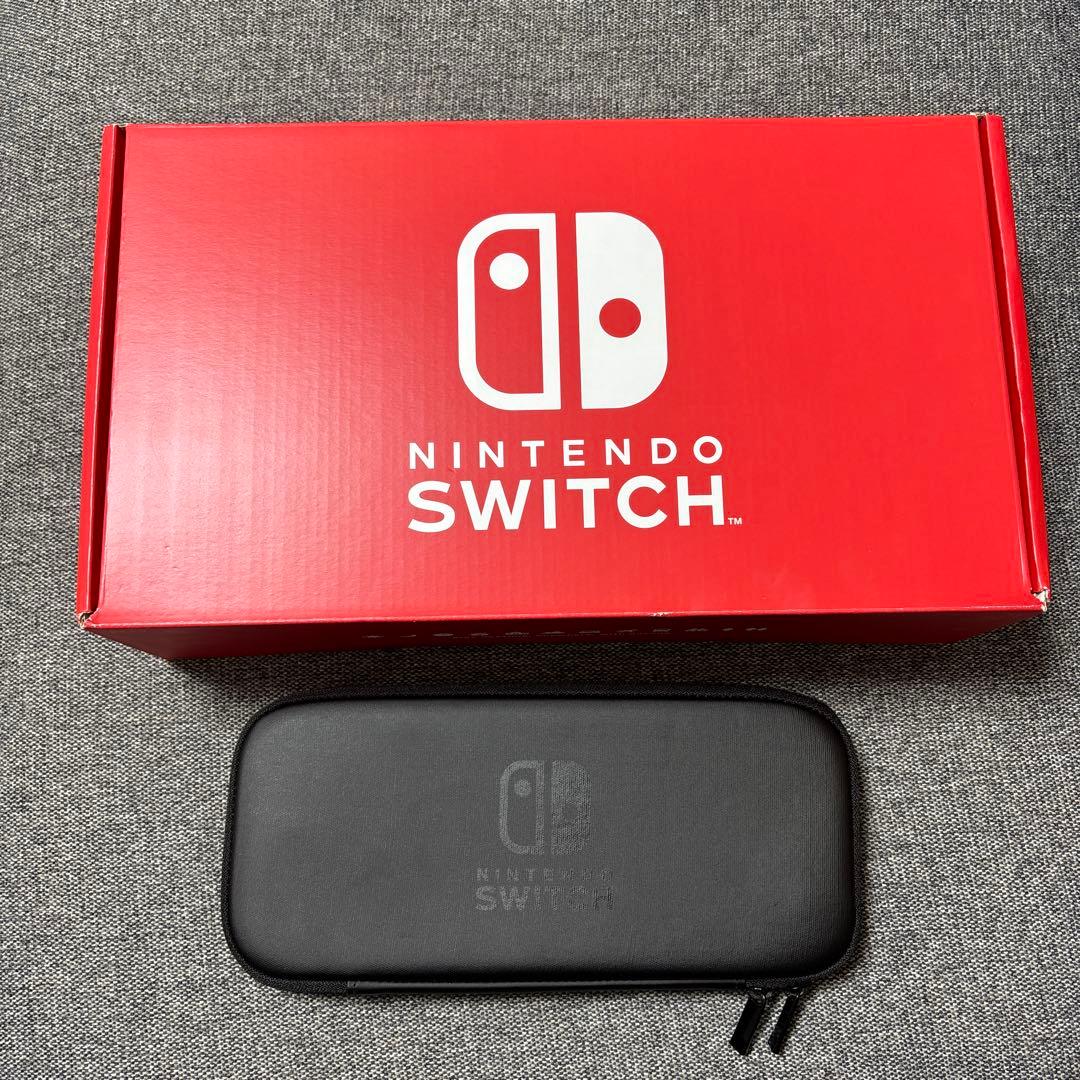 Nintendo Switch 本体 ブラック 専用ケース付