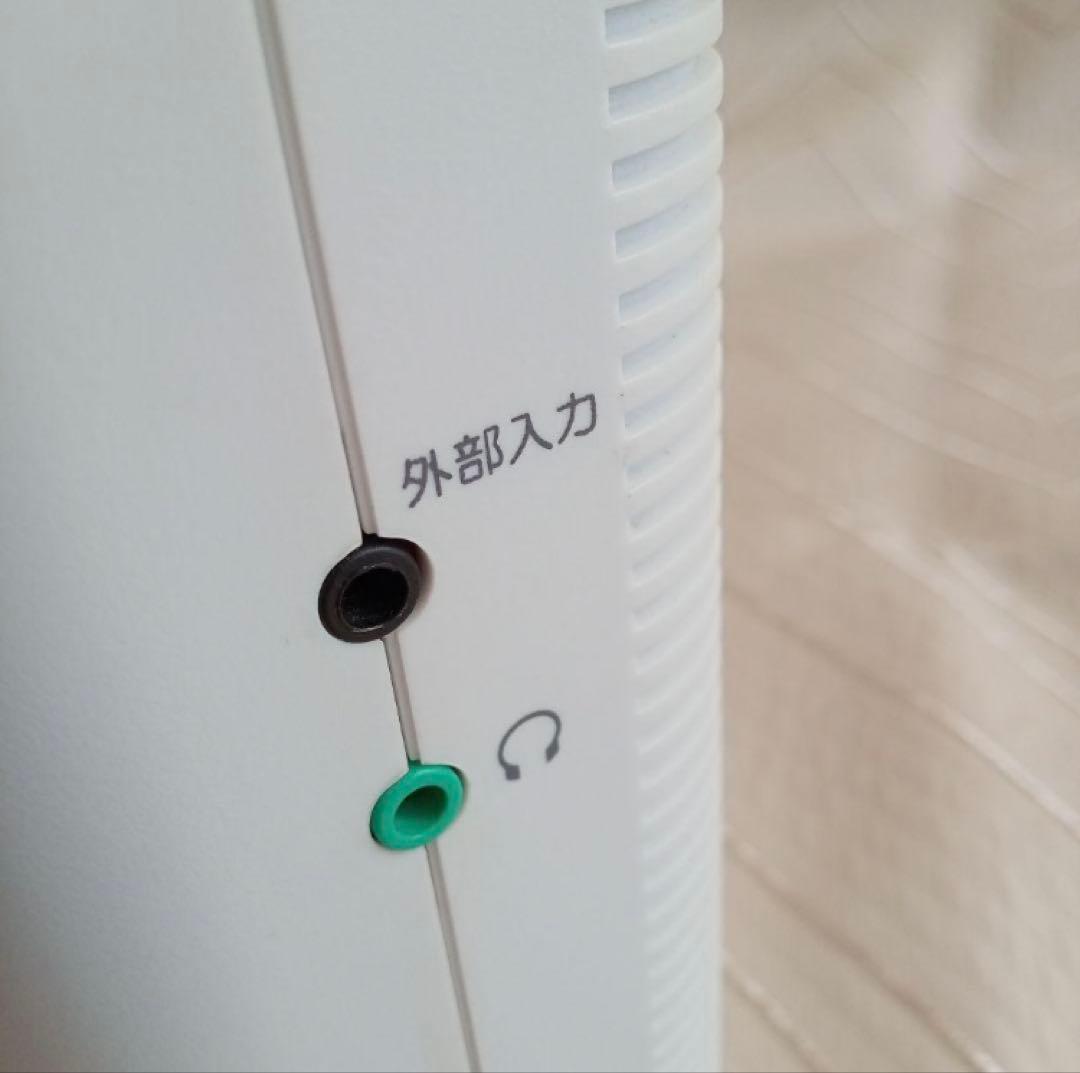 TOSHIBA TY-CDV1 ラジカセ ホワイト