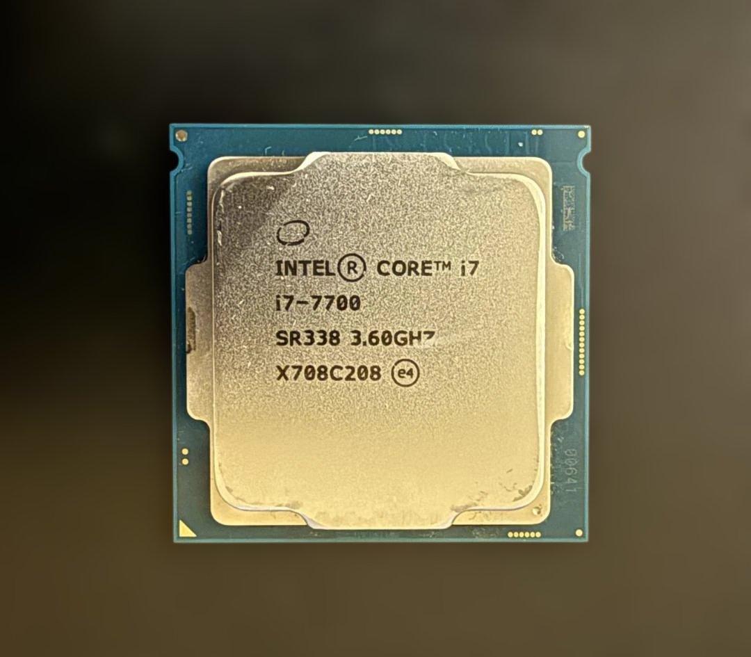 CPU CPU Intel Core i7-7700 3.6GHz