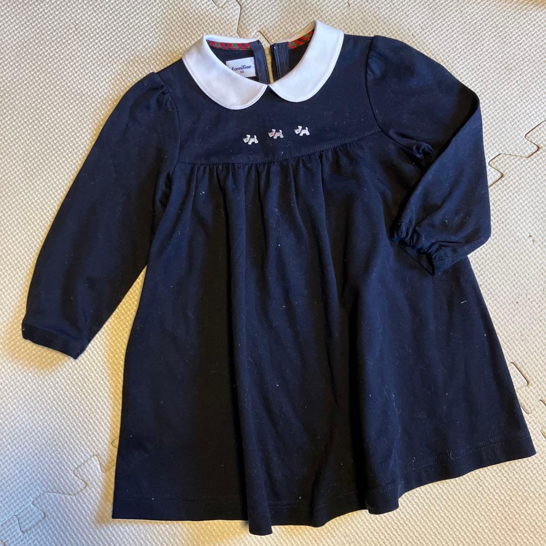 【未使用品】ファミリア　子ども用ワンピース　サイズ表記90
